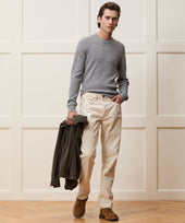 Merino Waffle Crewneck