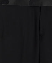 Italian Wool Straight Fit Tuxedo Trouser