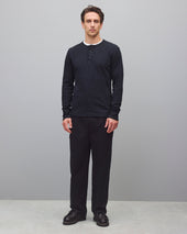 1X1 Slub Slim Henley