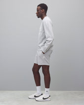 Midweight Terry Arch Logo Standard Crewneck