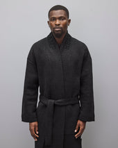 Cabin Fleece Logo Relaxed Robe