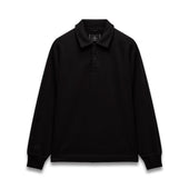 Kyoto Black Midweight Terry Rugby Standard Sweater