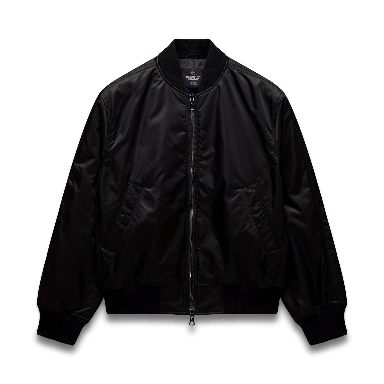Nylon Twill Crew Jacket