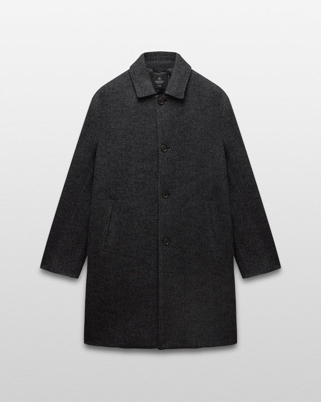 Wool Herringbone Scout Coat