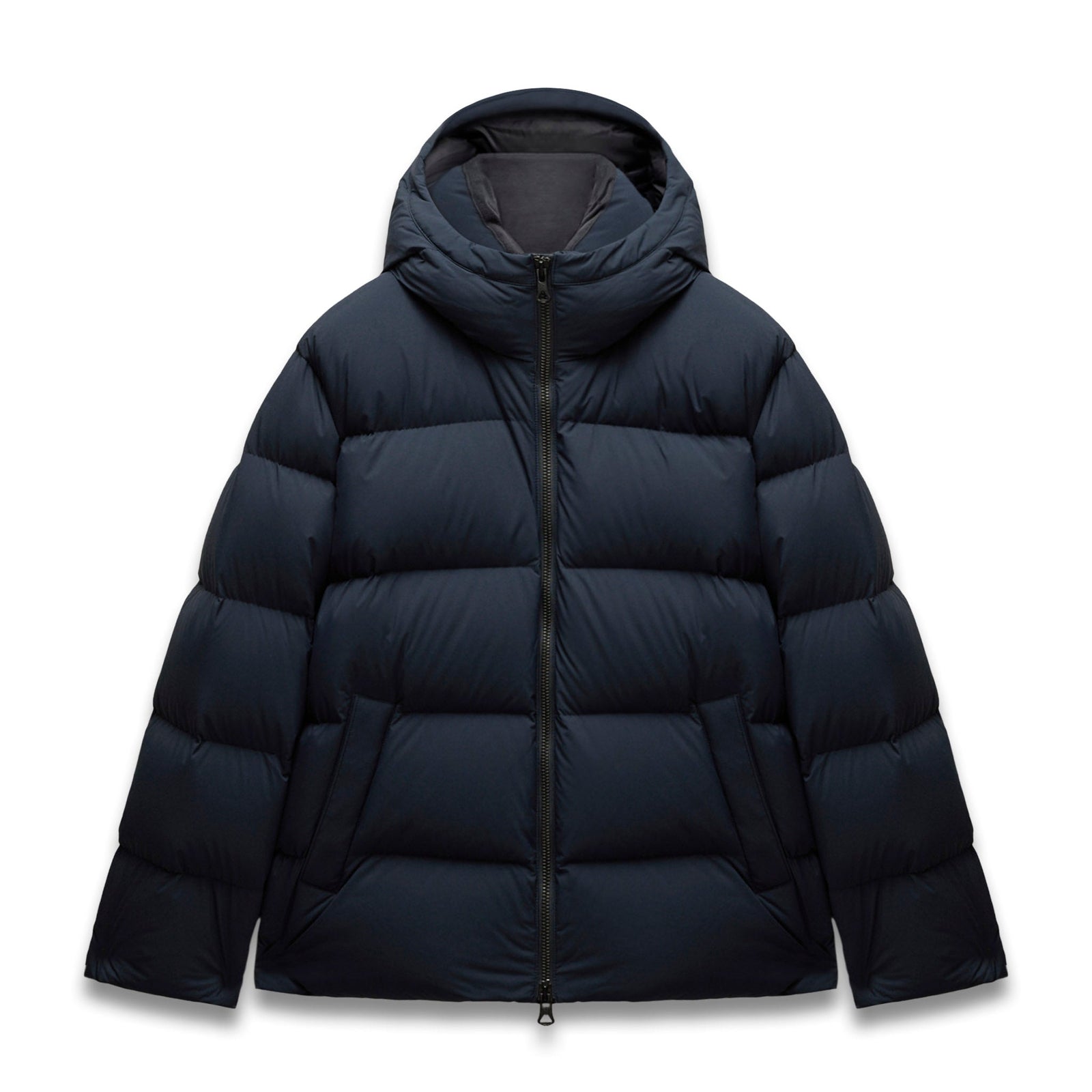 Matte Ripstop Franchise Hooded Down Jacket