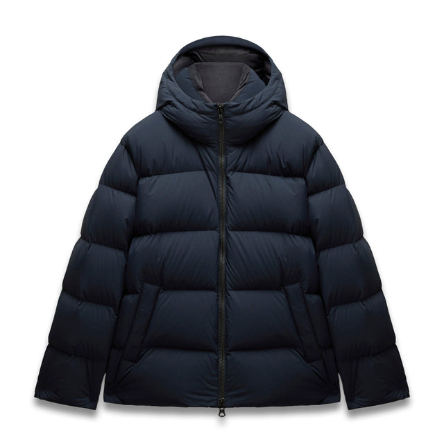 Matte Ripstop Franchise Hooded Down Jacket