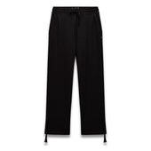 Kyoto Black Midweight Terry Relaxed Sweatpant