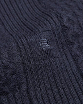 Merino Honeycomb Crewneck