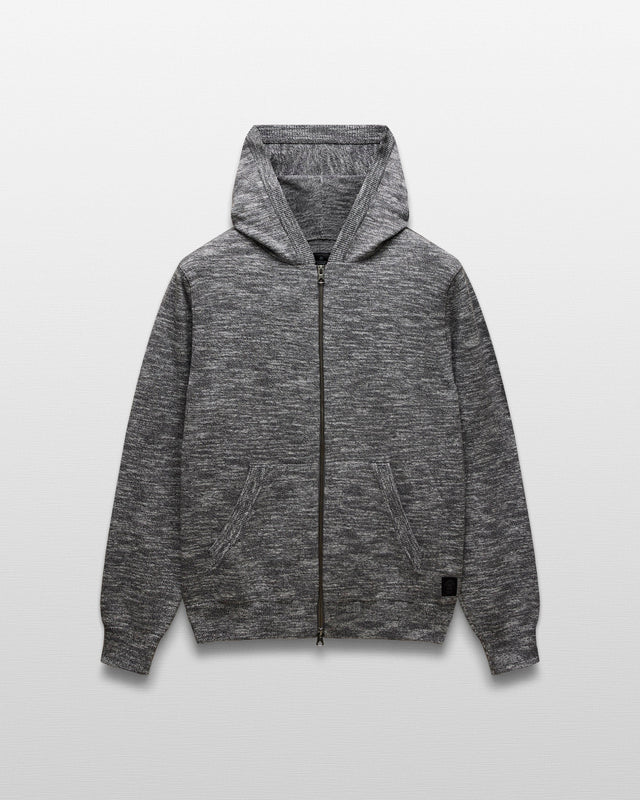 Cotton Slub Laurel Zip Hoodie