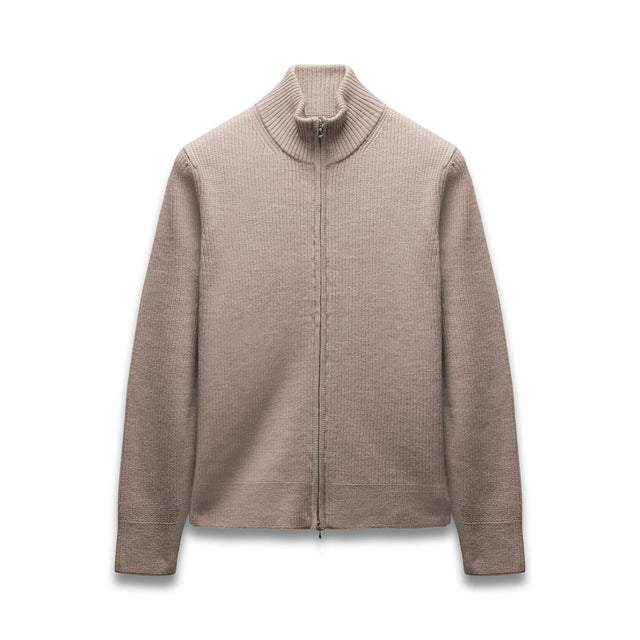 Merino Rib Vinnie Track Jacket