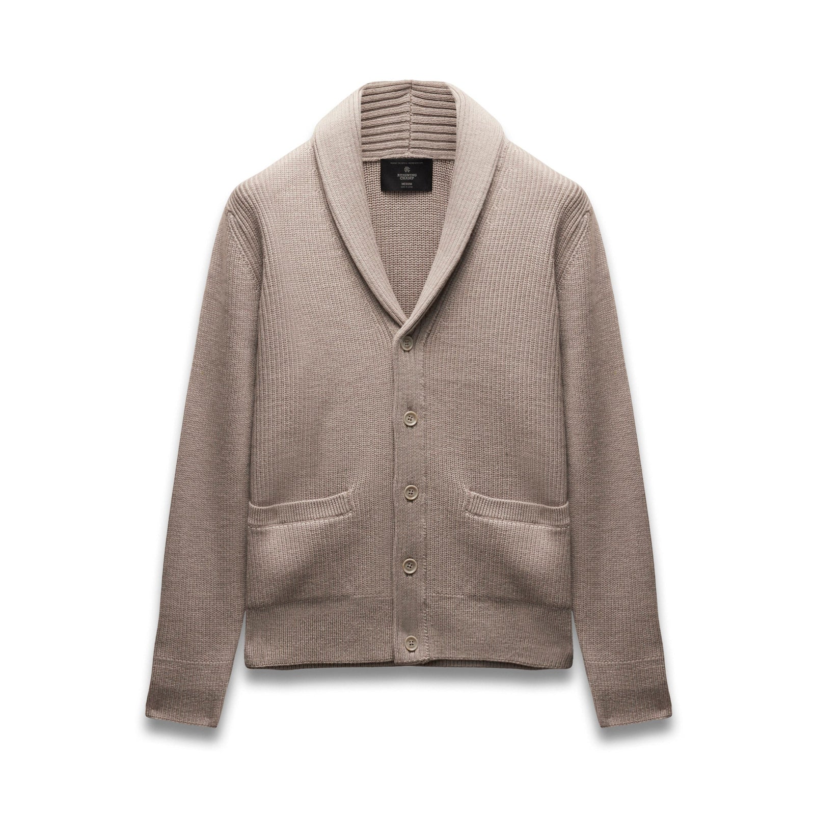 Merino Rib Vinnie Shawl Cardigan