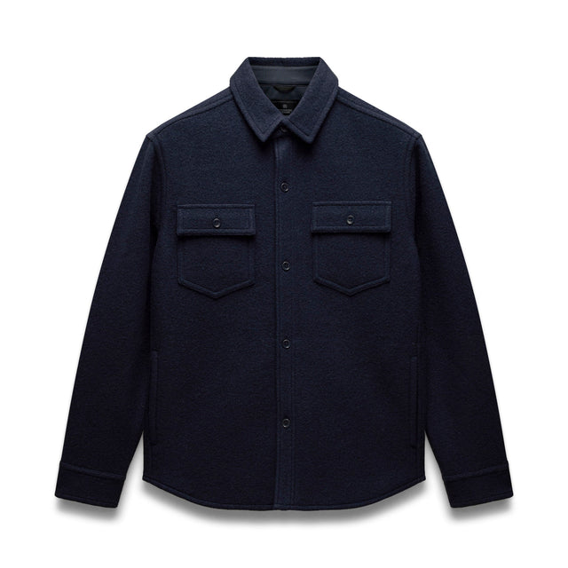 Boiled Wool Warden Overshirt