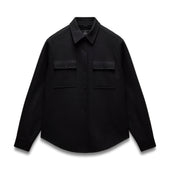 Double Faced Wool Concourse Overshirt