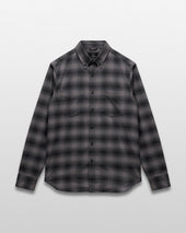 Cotton Plaid Site Standard Shirt