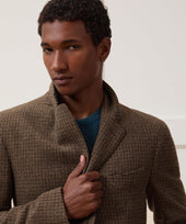 Italian Wool Houndstooth Sport Coat