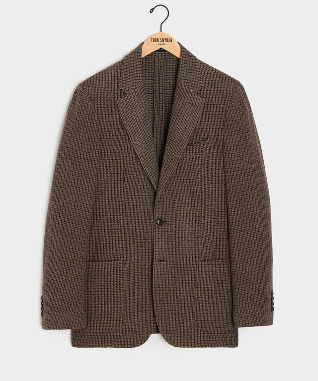 Italian Wool Houndstooth Sport Coat