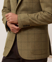 Italian Wool Windowpane Sport Coat