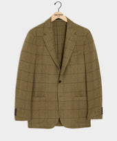 Italian Wool Windowpane Sport Coat
