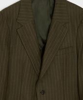 Italian Flannel Pinstripe Madison Jacket