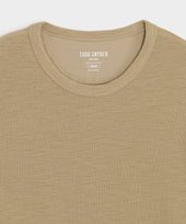 Lightweight Mini Waffle Tee