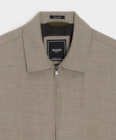 Lightweight Italian Wool Bomber Jacket