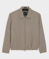Lightweight Italian Wool Bomber Jacket