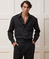Italian Cotton-Silk Big Shirt