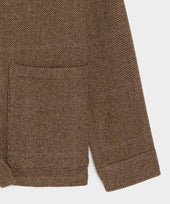 Italian Cashmere-Wool Chore Coat