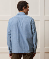 Relaxed Chambray CPO Overshirt