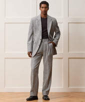 Italian Donegal Herringbone Wythe Trouser