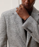 Italian Donegal Herringbone Wythe Jacket