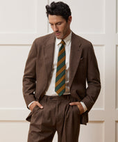 Italian Flannel Herringbone Wythe Suit