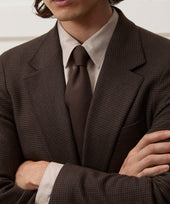 Italian Flannel Houndstooth Madison Suit