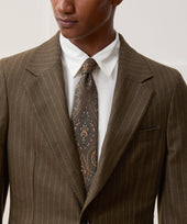 Italian Flannel Pinstripe Madison Jacket