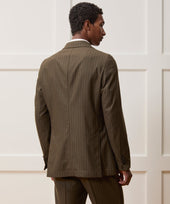 Italian Flannel Pinstripe Madison Jacket