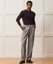 Italian Donegal Herringbone Wythe Trouser