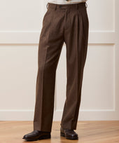 Italian Flannel Herringbone Wythe Trouser