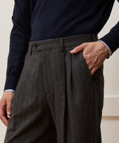 Italian Flannel Pinstripe Wythe Trouser
