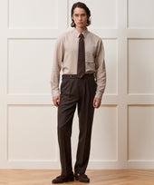 Italian Flannel Houndstooth Madison Suit