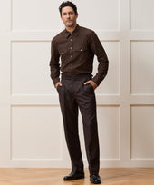 Italian Flannel Side Tab Trouser
