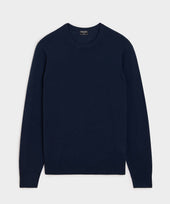 Silk-Cashmere Crewneck Sweater