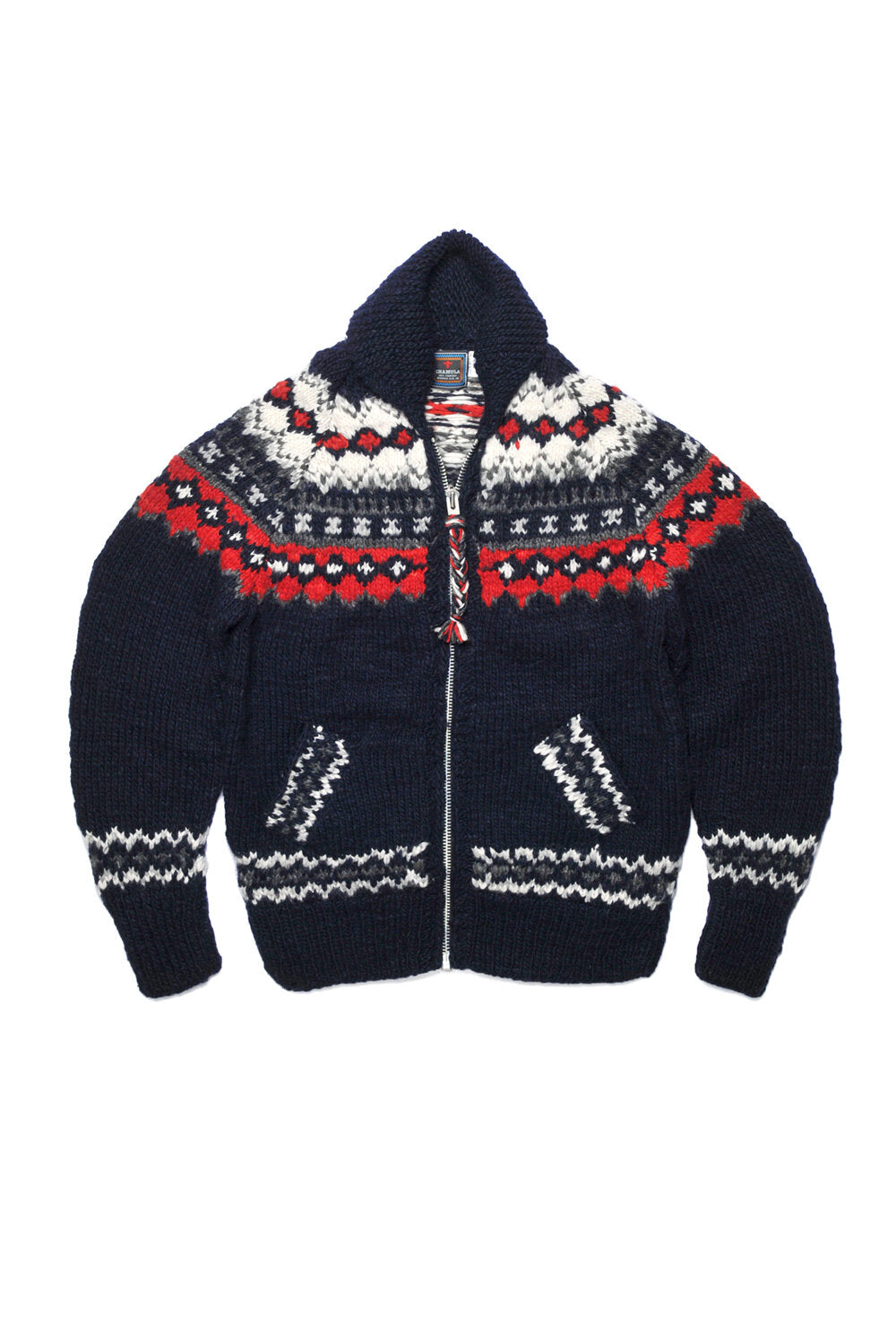 Fair Isle 3 Ireland Zipper Cardigan Dk