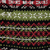 Fair Isle Merino Wool Socks In