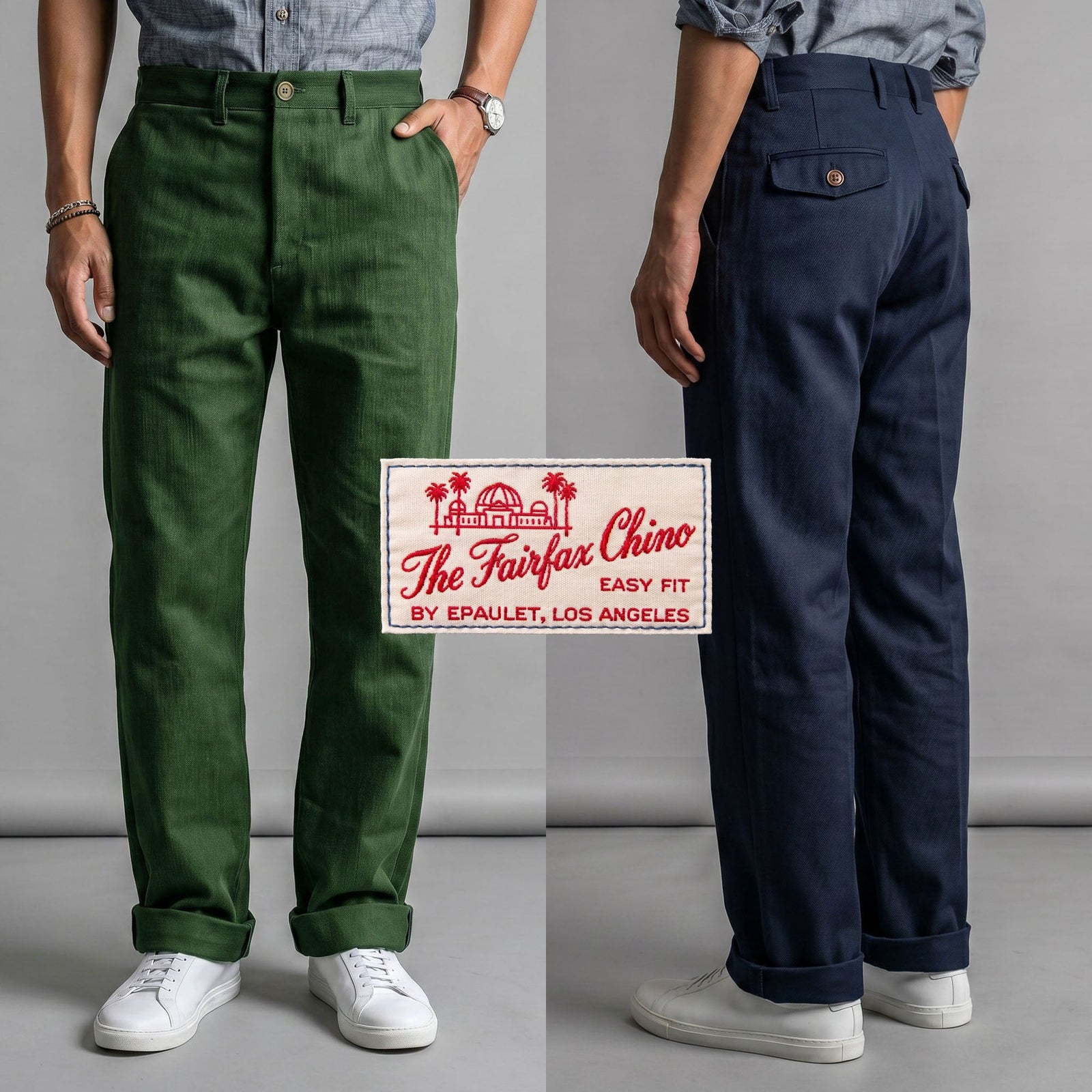 Fairfax Easy Fit Chinos in Nine Gorgeous Cottons