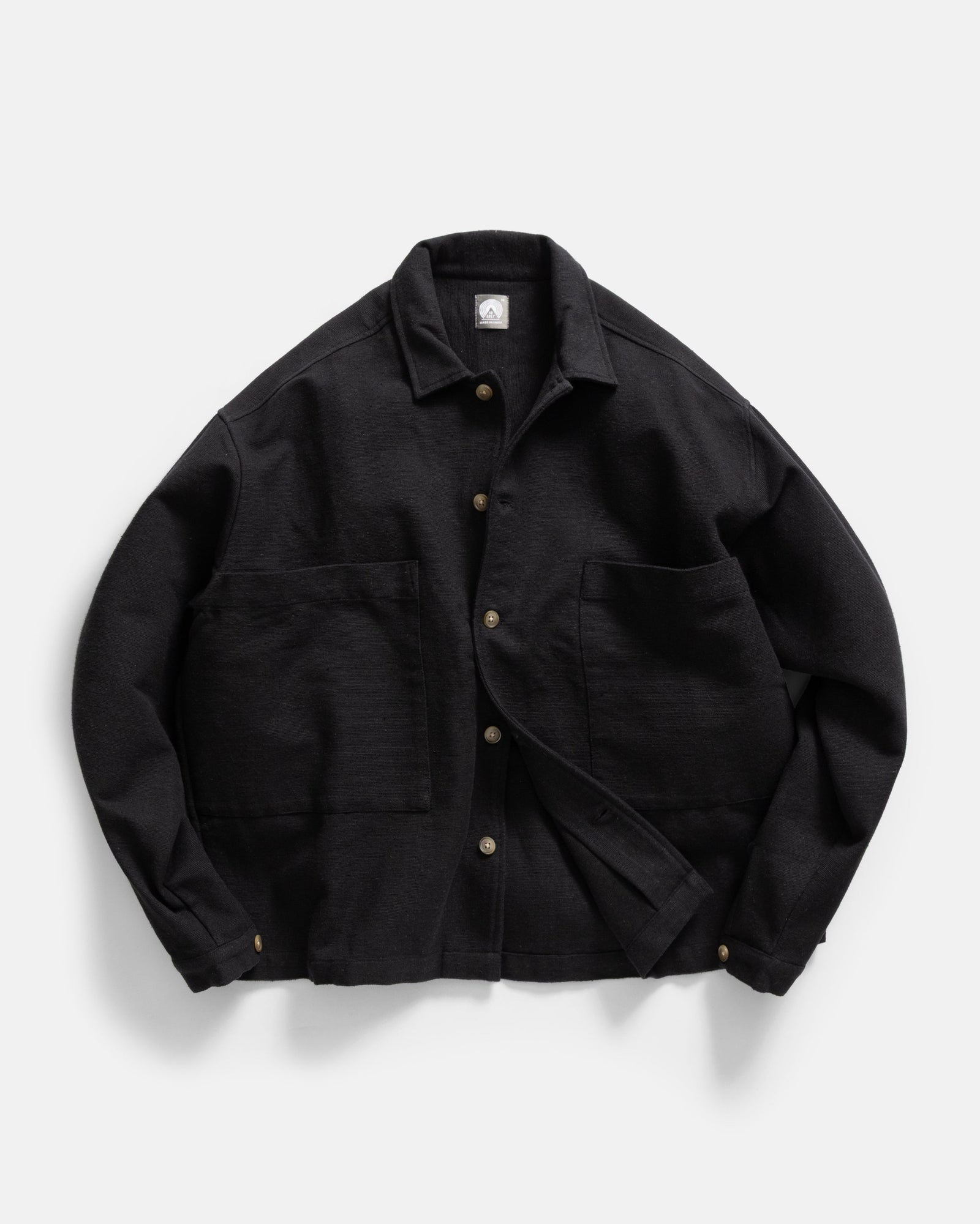 Sam Shirt Jacket Handspun Cotton Canvas