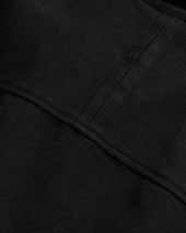 SAM SHIRT JACKET - BLACK HANDSPUN COTTON CANVAS