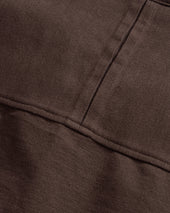 SAM SHIRT JACKET - CHOCOLATE TORTE HANDSPUN COTTON CANVAS