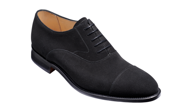 Falsgrave - Black Suede Oxford