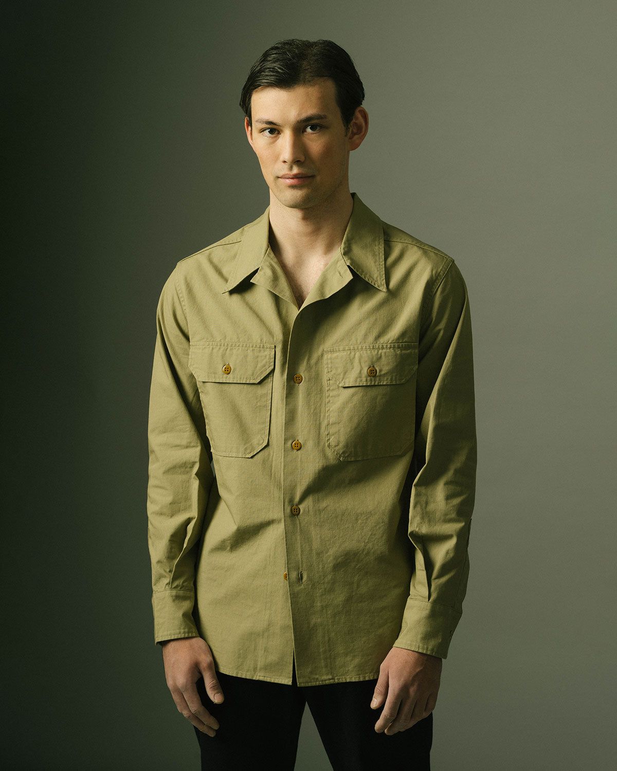 Fatigue Shirt In Khaki