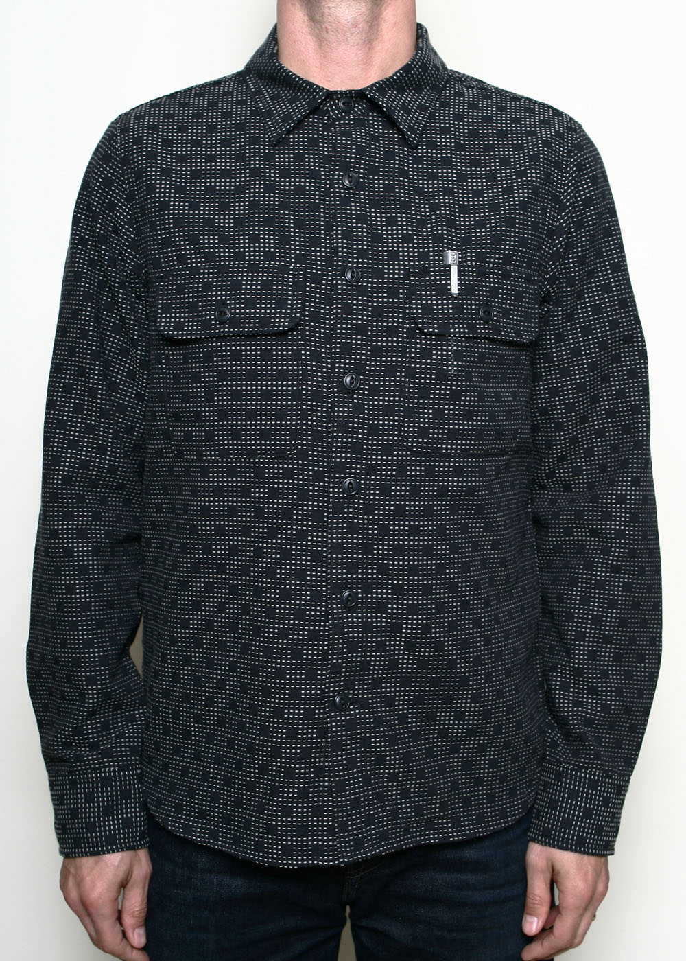 Field Shirt Sashiko Check